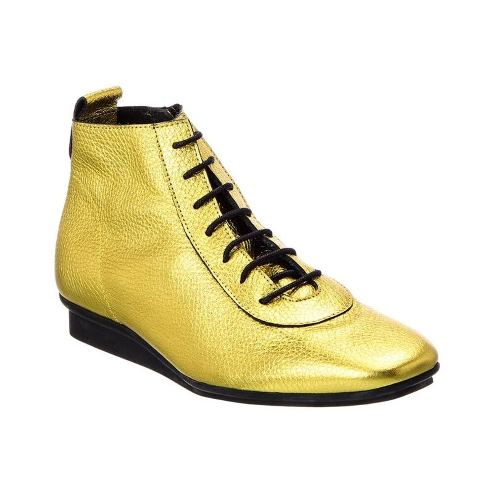 Arche Matelo Leather Sneaker, Yellow